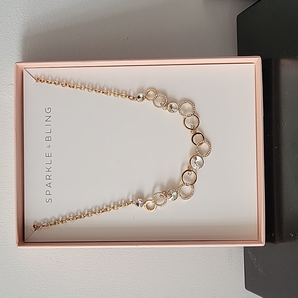 Fashion Rhinestone Necklace NWOT